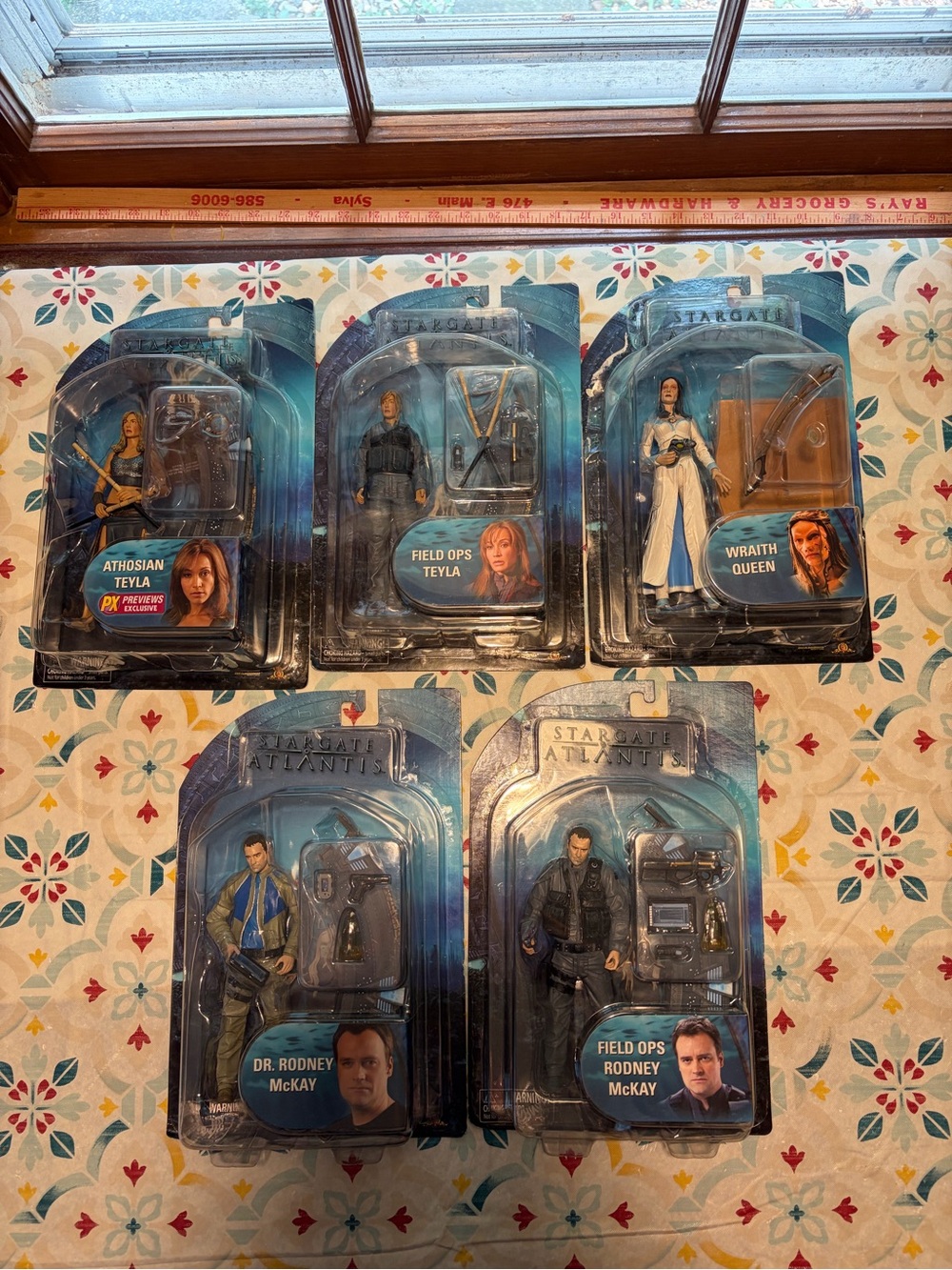 Stargate Atlantis, Series 2 Complete Set, action figures